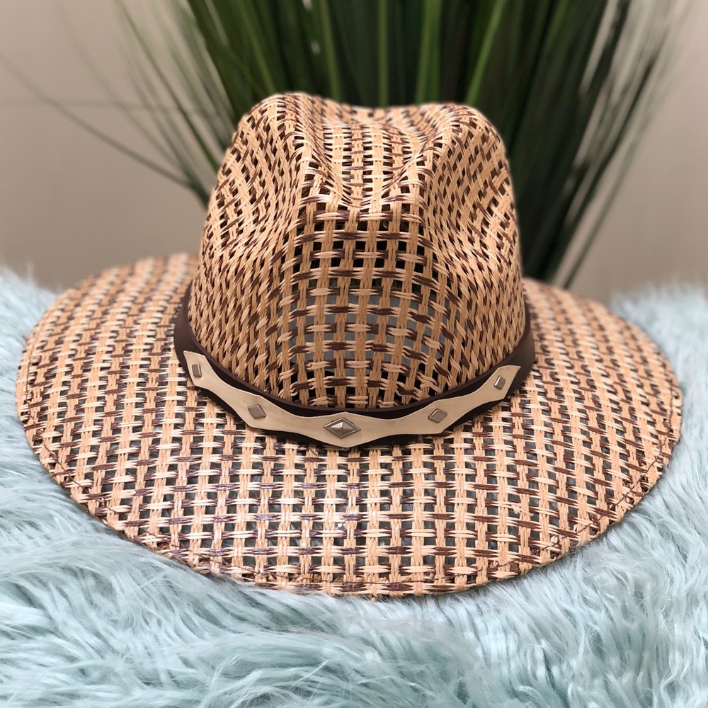 Straw Fedora Sun Hat
